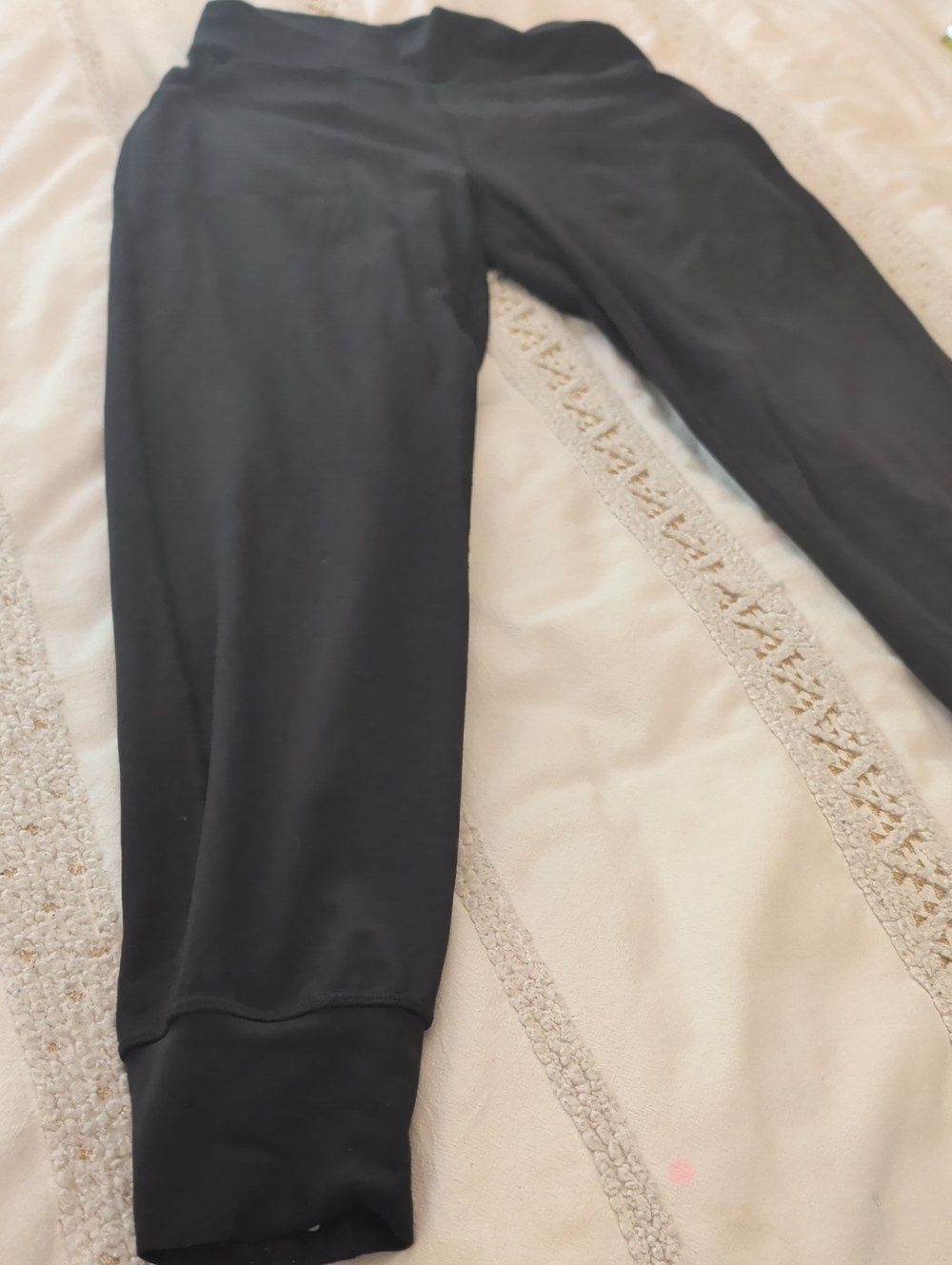 lululemon athletica Black Jogger Track Pants